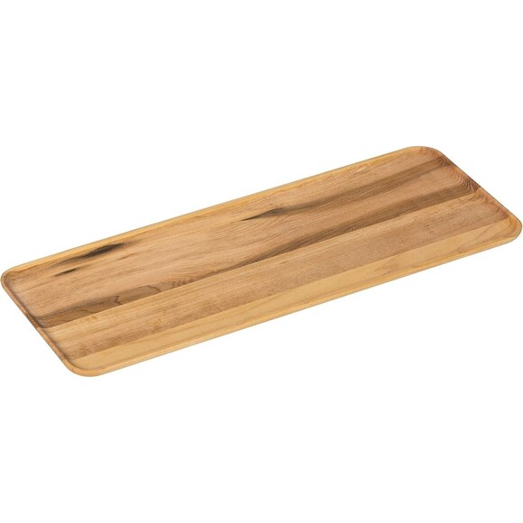 J.K. Adams Coupe Appetizer Plate - Brown 14" x 5" x 1" - Picture 1 of 1